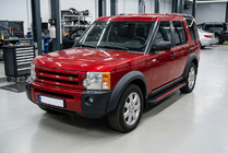Land Rover Discovery IV 2009–2017 Boční nášlapy Maya Red (2 ks, hliník) fotografie 1
