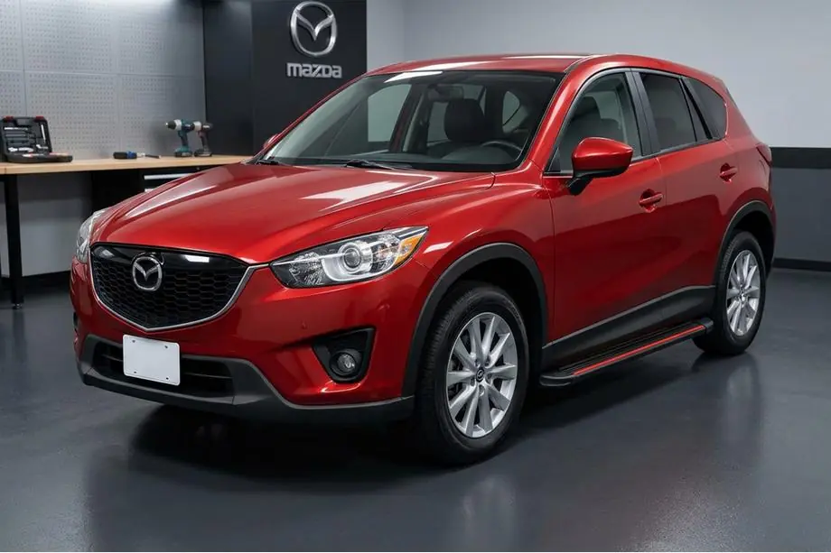 Mazda CX-5 2012–2017 Boční nášlapy Maya Red (2 ks, hliník) Image