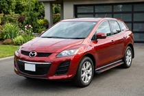 Mazda CX-7 2006–2012 Boční nášlapy Maya Red (2 ks, hliník) fotografie 1