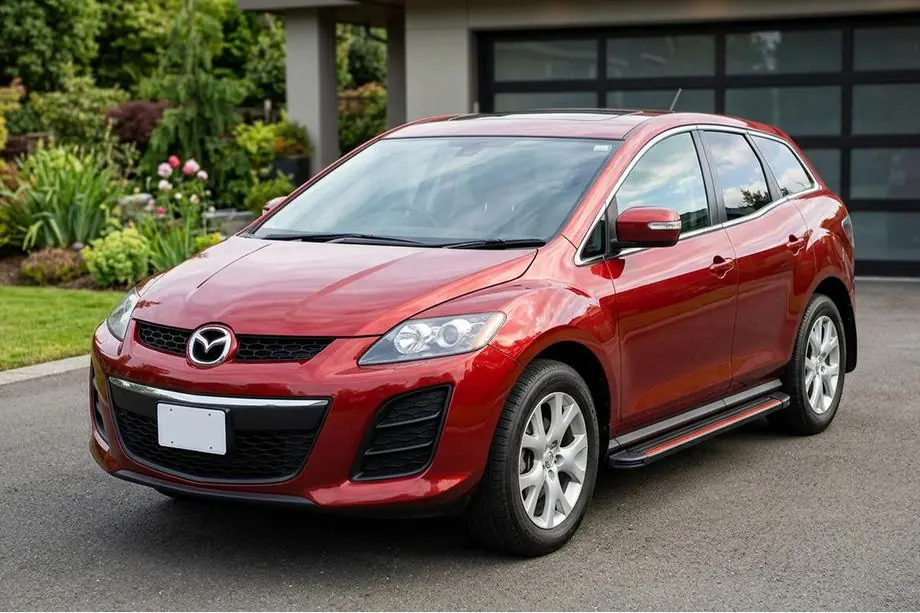 Mazda CX-7 2006–2012 Boční nášlapy Maya Red (2 ks, hliník) Image