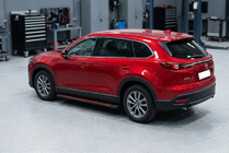 Mazda CX-9 2017– Boční nášlapy Maya Red (2 ks, hliník) fotografie 1