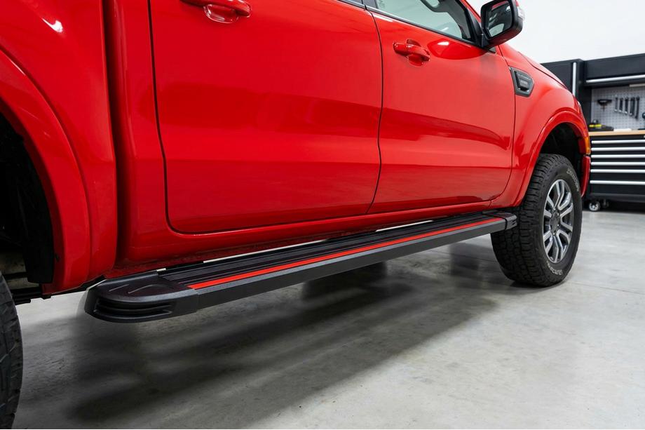 Mazda BT-50 2007–2012 Boční nášlapy Maya Red (2 ks, hliník) Image