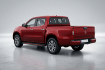 Mercedes X-Class 2017–2020 Boční nášlapy Maya Red (2 ks, hliník) fotografie 1