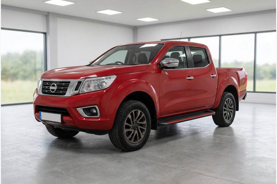 Nissan Navara/NP300 2016– Boční nášlapy Maya Red (2 ks, hliník) Image