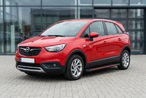 Opel Crossland X 2017–2024 Boční nášlapy Maya Red (2 ks, hliník) fotografie 1