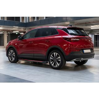 Boční nášlapy Maya Red (2 ks, hliník) Opel Grandland X 2017– fotografie 1
