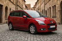 Peugeot 5008 2009–2016 Boční nášlapy Maya Red (2 ks, hliník) fotografie 1