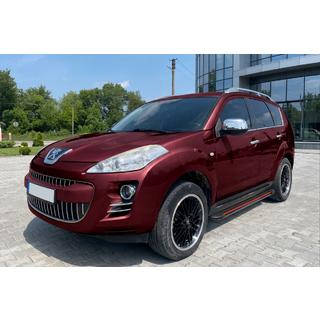 Boční nášlapy Maya Red (2 ks, hliník) Peugeot 4007 2007–2013 fotografie 1