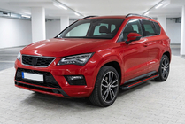 Seat Ateca 2016– Boční nášlapy Maya Red (2 ks, hliník) fotografie 1
