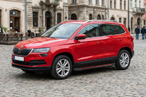 Skoda Karoq 2018– Boční nášlapy Maya Red (2 ks, hliník) fotografie 1