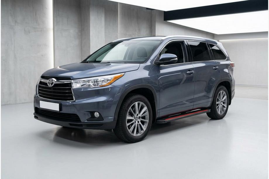 Toyota Highlander 2013–2019 Boční nášlapy Maya Red (2 ks, hliník) Image