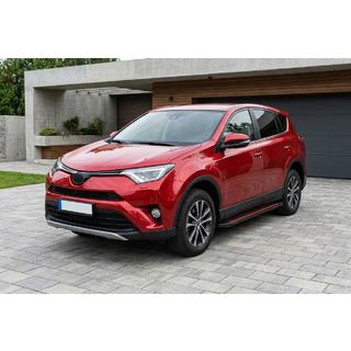 Boční nášlapy Maya Red (2 ks, hliník) Toyota Rav 4 2013–2018 fotografie 1