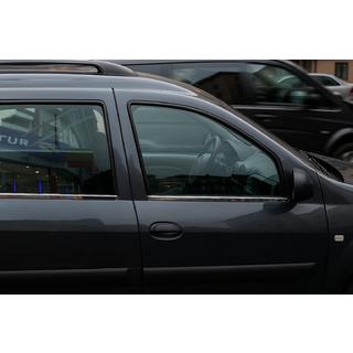 Vnější okenní lišty (4 ks, nerez) Lada Largus 2012– fotografie 3