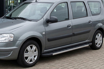 Lada Largus 2012– Boční nášlapy Duru (2 ks, hliník) fotografie 1
