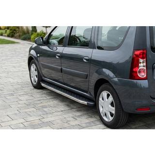 Boční prahy BlackLine (2 ks, hliník) Lada Largus 2012– fotografie 1