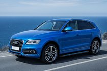 Audi Q5 2008–2017 Boční nášlapy Maya Blue (2 ks, hliník) fotografie 1