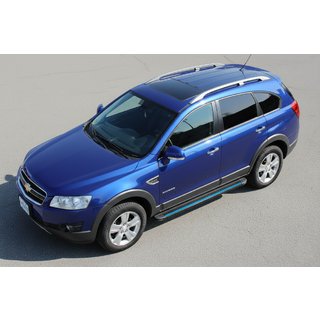 Boční nášlapy Maya Blue (2 ks, hliník) Chevrolet Captiva 2006–2019 fotografie 1