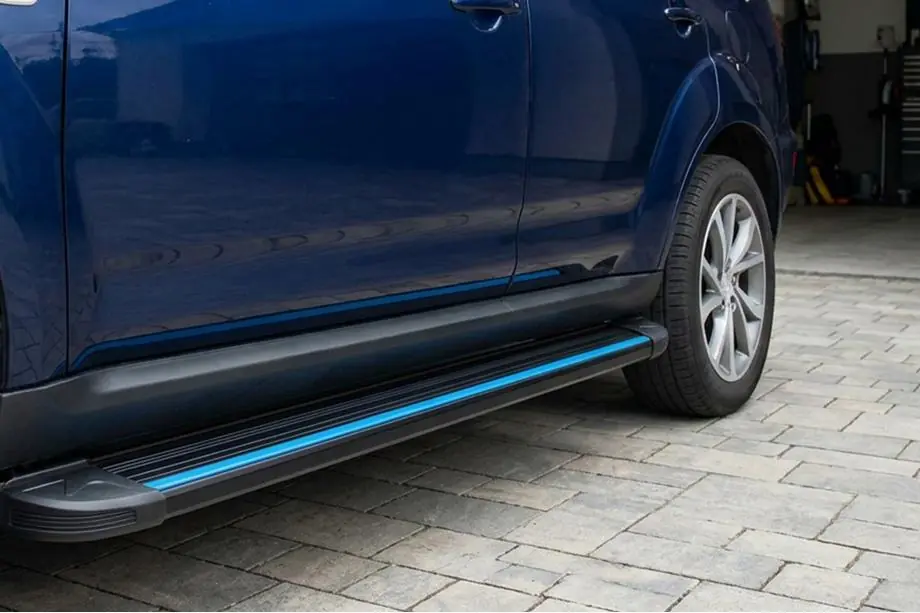 Citroen C-Crosser 2007–2013 Boční nášlapy Maya Blue (2 ks, hliník) Image