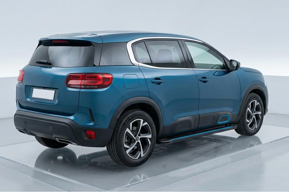 Citroen C5 Aircross 2017–2025 Boční nášlapy Maya Blue (2 ks, hliník) Image
