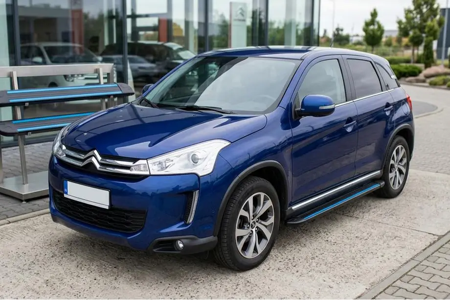 Citroen C-4 Aircross 2012–2017 Boční nášlapy Maya Blue (2 ks, hliník) Image