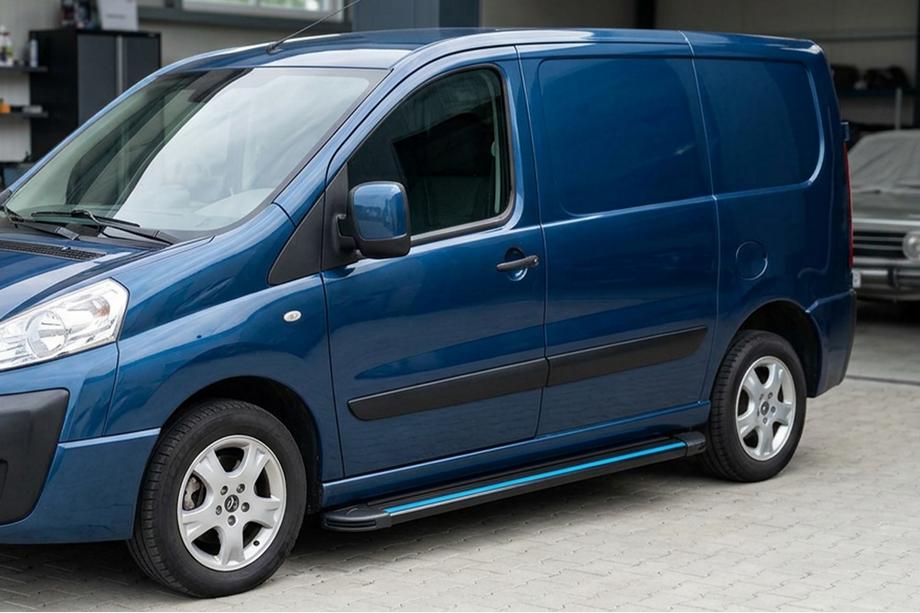 Citroen Jumpy 2007–2017 Boční nášlapy Maya Blue (2 ks, hliník) Image
