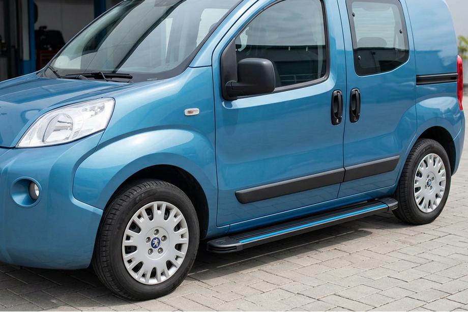 Citroen Nemo 2007–2017 Boční nášlapy Maya Blue (2 ks, hliník) Image