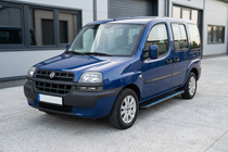 Fiat Doblo I 2001–2005 Boční nášlapy Maya Blue (2 ks, hliník) fotografie 1
