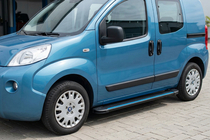 Fiat Fiorino/Qubo 2008–2024 Boční nášlapy Maya Blue (2 ks, hliník) fotografie 1