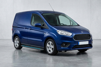 Ford Courier 2014–2023 Boční nášlapy Maya Blue (2 ks, hliník) fotografie 1