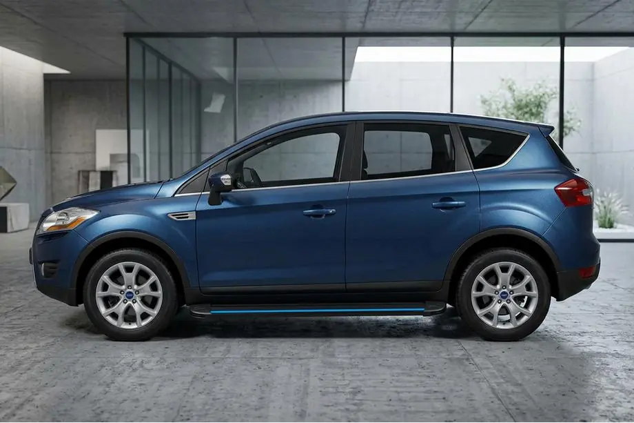 Ford Kuga 2008–2013 Boční nášlapy Maya Blue (2 ks, hliník) Image