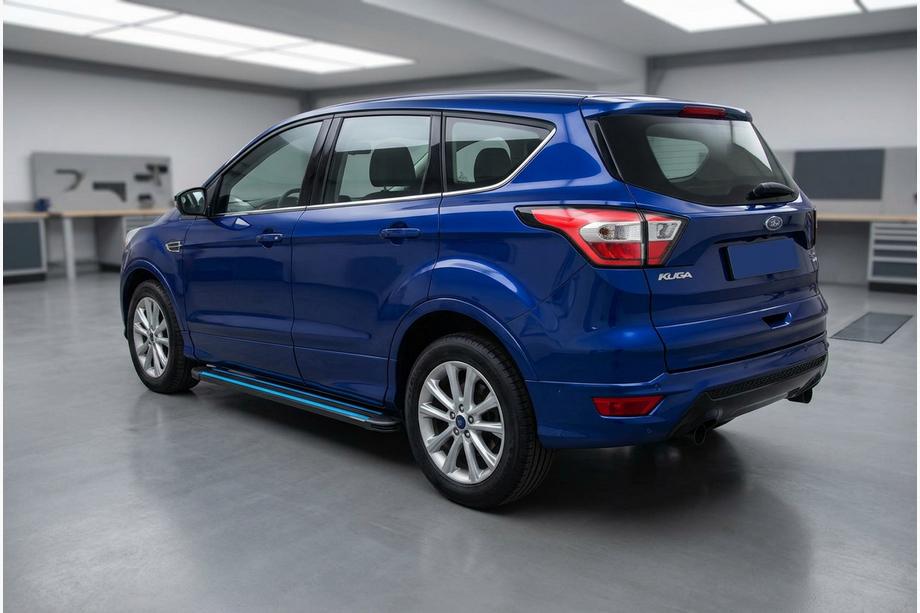 Ford Kuga/Escape 2013–2019 Boční nášlapy Maya Blue (2 ks, hliník) Image