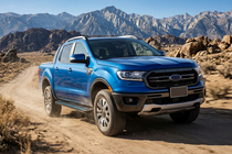 Ford Ranger 2011–2022 Boční nášlapy Maya Blue (2 ks, hliník) fotografie 1