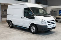 Ford Transit 2000–2014 Boční nášlapy Maya Blue (2 ks, hliník) fotografie 1