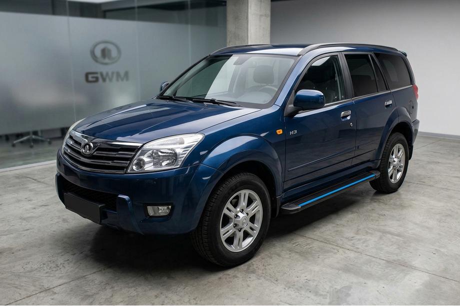 GreatWall Haval/Hover H3 2005–2013 Boční nášlapy Maya Blue (2 ks, hliník) Image