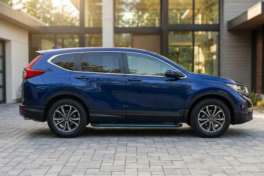 Honda CRV 2017–2022 Boční nášlapy Maya Blue (2 ks, hliník) Image