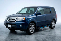 Honda Pilot 2008–2015 Boční nášlapy Maya Blue (2 ks, hliník) fotografie 1