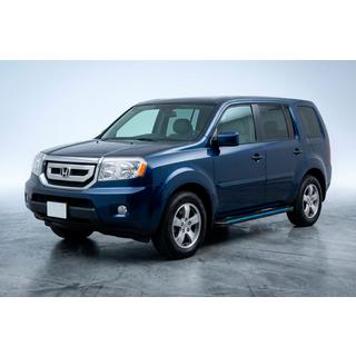 Boční nášlapy Maya Blue (2 ks, hliník) Honda Pilot 2008–2015 fotografie 1