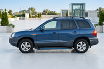 Hyundai Santa Fe 1 2000–2006 Boční nášlapy Maya Blue (2 ks, hliník) fotografie 1