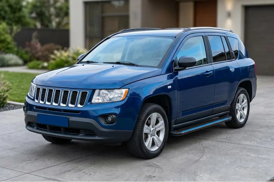 Jeep Compass 2006–2016 Boční nášlapy Maya Blue (2 ks, hliník) Image