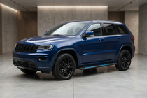 Jeep Grand Cherokee WK2 2010–2021 Boční nášlapy Maya Blue (2 ks, hliník) fotografie 1
