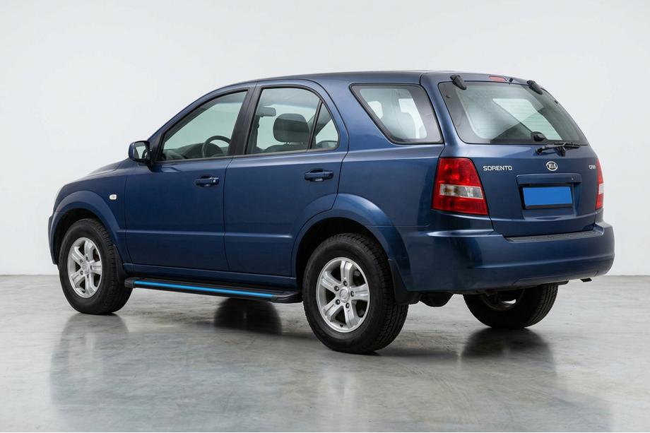 Kia Sorento I BL 2002–2009 Boční nášlapy Maya Blue (2 ks, hliník) Image