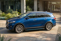 Kia Sorento III UM 2014–2020 Boční nášlapy Maya Blue (2 ks, hliník) fotografie 1