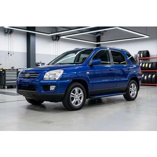Boční nášlapy Maya Blue (2 ks, hliník) Kia Sportage 2004–2010 fotografie 1