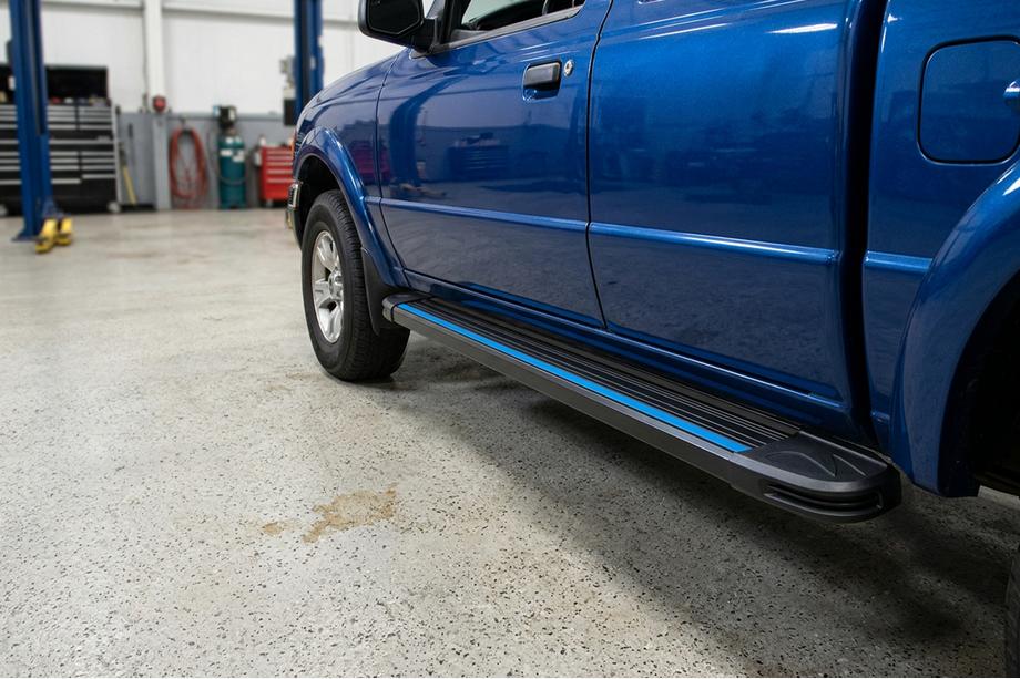 Mazda BT-50 2007–2012 Boční nášlapy Maya Blue (2 ks, hliník) Image