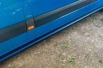 Mercedes Sprinter W906 2006–2018 Boční nášlapy Maya Blue (2 ks, hliník) fotografie 1