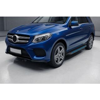 Boční nášlapy Maya Blue (2 ks, hliník) fotografie 1