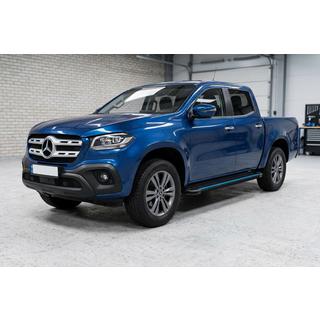 Boční nášlapy Maya Blue (2 ks, hliník) fotografie 1