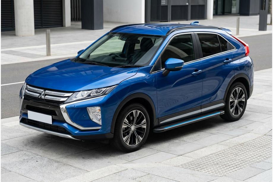 Mitsubishi Eclipse Cross 2017– Boční nášlapy Maya Blue (2 ks, hliník) Image