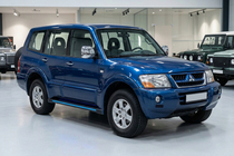 Mitsubishi Pajero Wagon III 1999–2006 Boční nášlapy Maya Blue (2 ks, hliník) fotografie 1