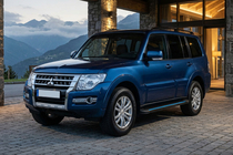 Mitsubishi Pajero Wagon IV 2006–2021 Boční nášlapy Maya Blue (2 ks, hliník) fotografie 1